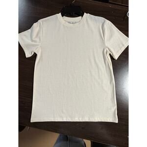 Nordstrom Rack Off White Tee- size youth medium